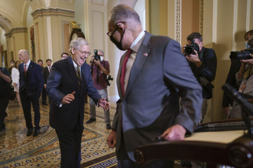 Schumer beats McConnell in Capitol footrace to the TV cameras