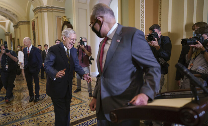 Schumer beats McConnell in Capitol footrace to the TV cameras