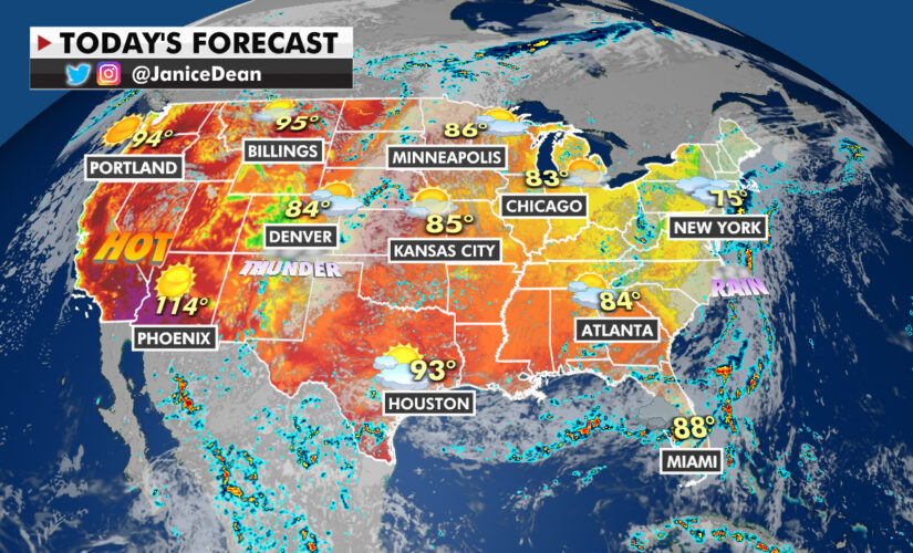 Central Rockies facing heavy rain, flash flood risk