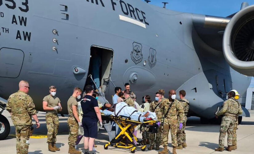 US airmen help pregnant Afghan mother deliver baby aboard Air Force C-17 evacuation flight
