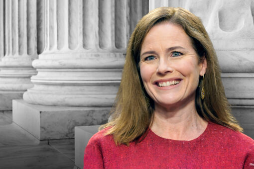 Amy Coney Barrett an ‘actual handmaid,’ MSNBC host asserts in Texas abortion law segment