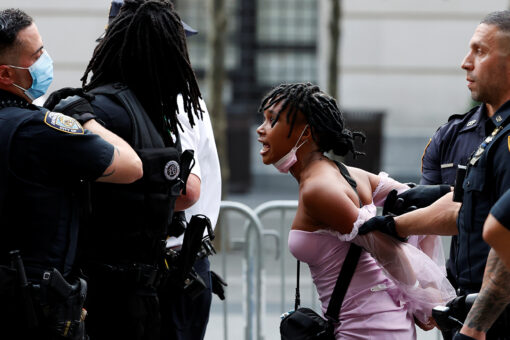 Black Lives Matter protesters arrested outside Met Gala, where AOC schmoozes inside