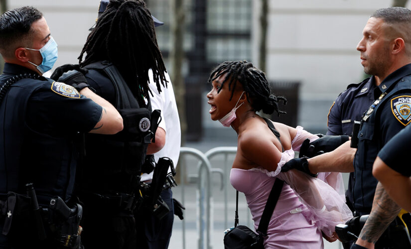 Black Lives Matter protesters arrested outside Met Gala, where AOC schmoozes inside