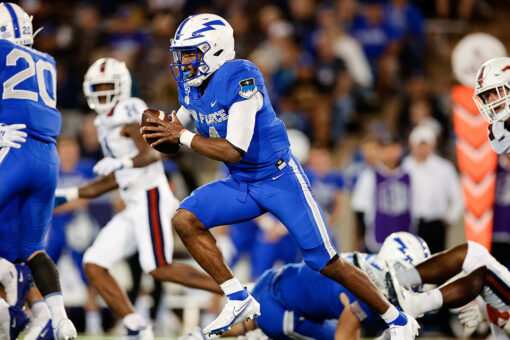 Air Force TD was longest run by a QB since 2003