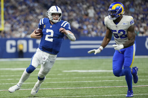 Colts’ Carson Wentz suffered 2 sprained ankles vs. Rams, status for Week 3 in jeopardy