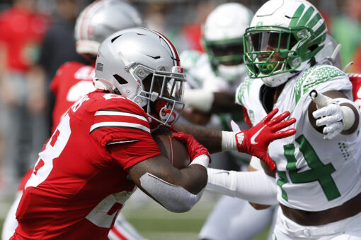 Ohio State falls while Iowa and Michigan shine