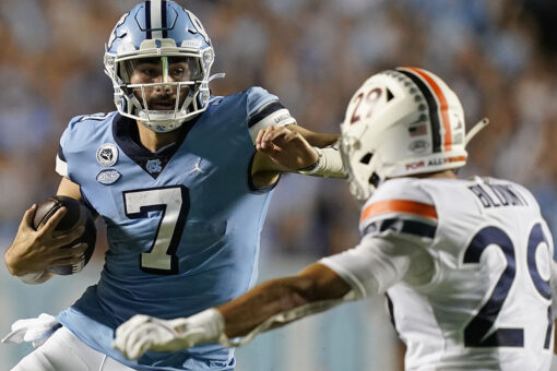 Howell, Chandler, Downs help No. 21 UNC beat Virginia 59-39
