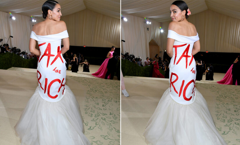 Twitter erupts over Ocasio-Cortez’s ‘Tax The Rich’ dress at Met Gala: ‘Hypocrisy of our ruling class’