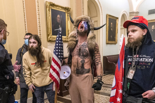 ‘Qanon shaman’ pleads guilty for role in Capitol riot, will face 3 1/2 to 4 1/2 years in prison