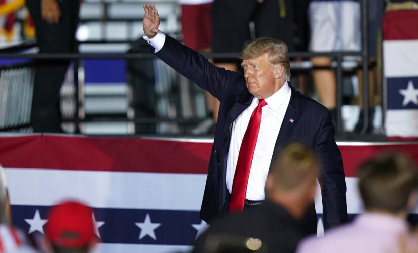 Did Trump just go up with the first TV ad of the 2024 presidential campaign?