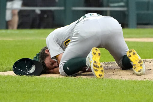 Bassitt to start for A’s, 5 weeks after being hit in head