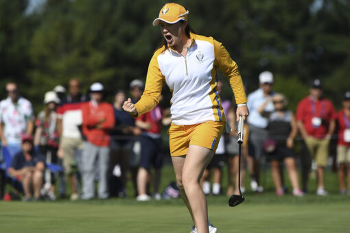 Reid and Maguire give Europe 9-7 lead at Solheim Cup
