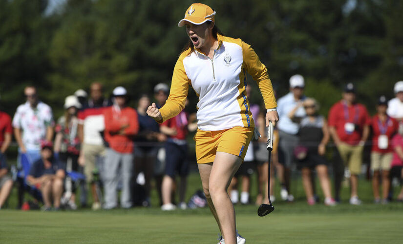 Reid and Maguire give Europe 9-7 lead at Solheim Cup