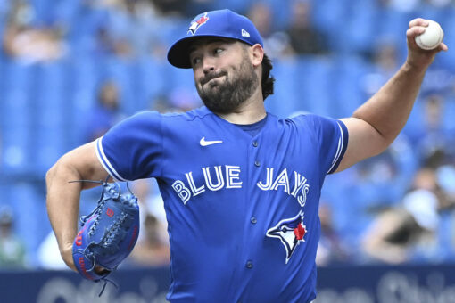Ray fans 10, Blue Jays finish 3-game sweep of struggling A’s
