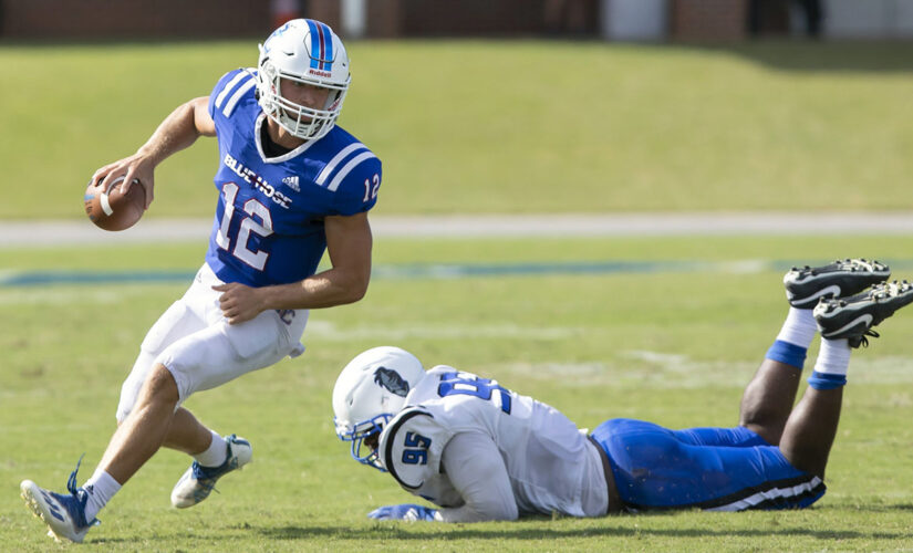 College quarterback sets FCS TD pass record in season opener