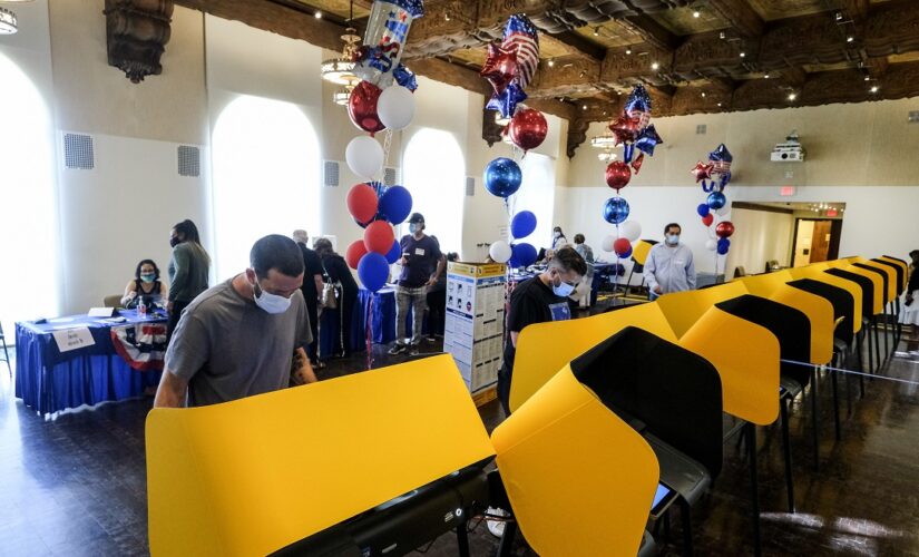 Los Angeles-area poll worker wearing Trump gear removed from voting site