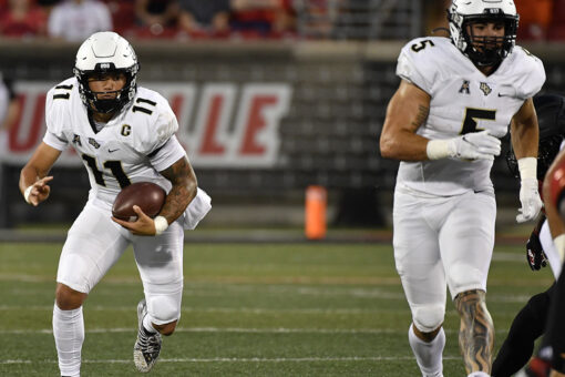 UCF QB Gabriel out indefinitely with fractured collarbone