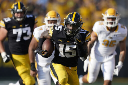 Iowa’s offense builds confidence with Goodson’s career game