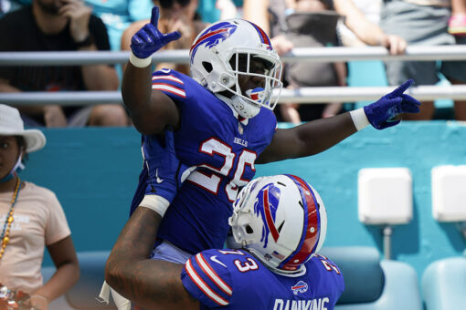 Bills knock out Tua, roll past Dolphins yet again, win 35-0