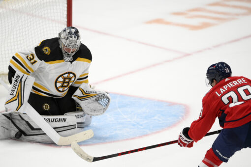 DeBrusk helps Bruins edge Capitals 3-2 in shootout