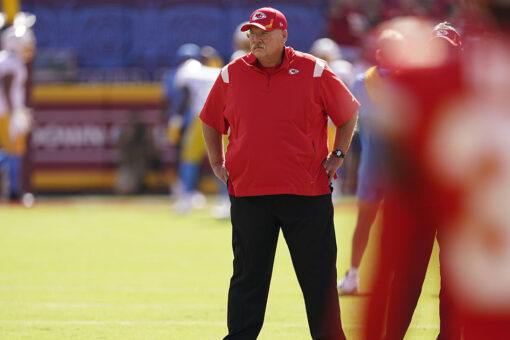 Chiefs’ Andy Reid back working after brief hospitalization