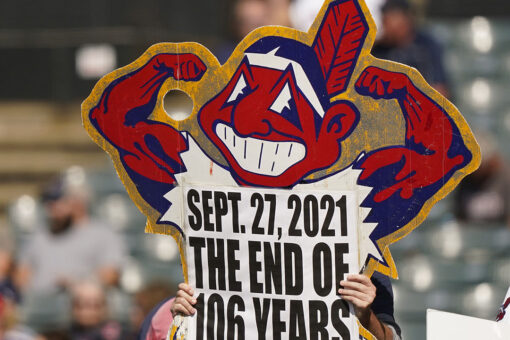 Indians beat Royals in last home game before name change