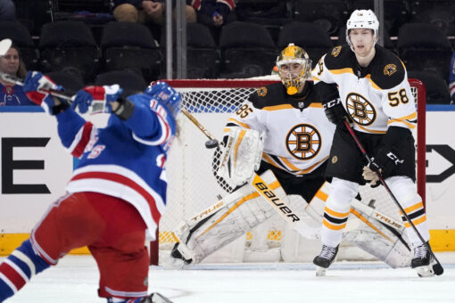 Panarin gets 3 points in second period, Rangers top Bruins