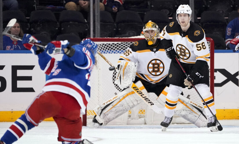 Panarin gets 3 points in second period, Rangers top Bruins