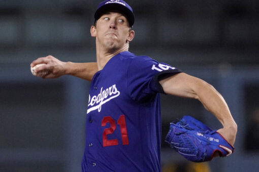 Buehler earns career-high 15th win, Dodgers beat Padres 2-1