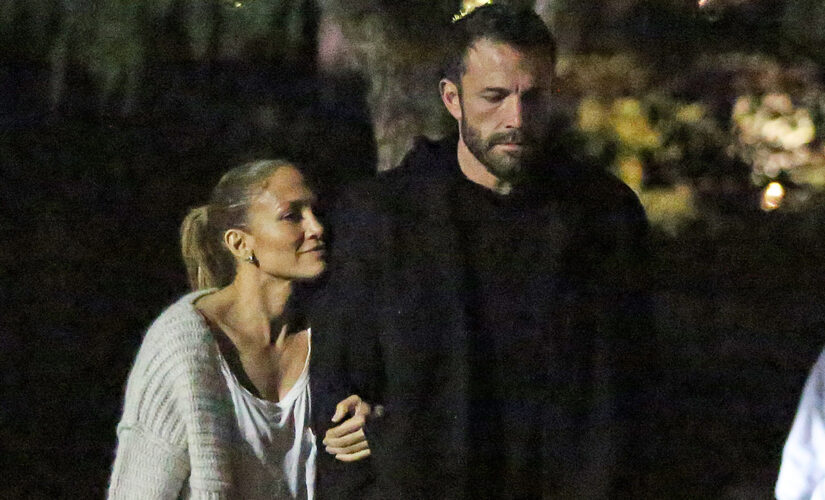 Ben Affleck, Jennifer Lopez share loving moment while on a movie date with their kids