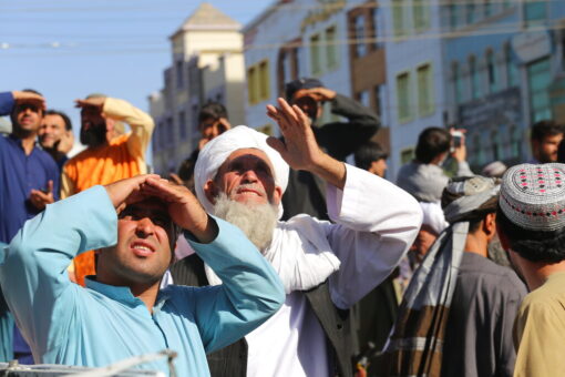 Witness: Taliban hang dead body in Afghan city’s main square