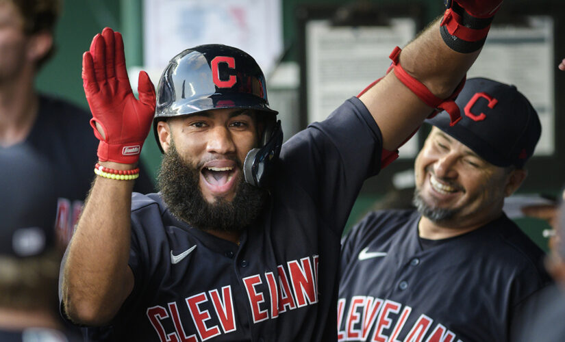 Rosario 5 hits, HRs inside and out of park, Indians beat KC