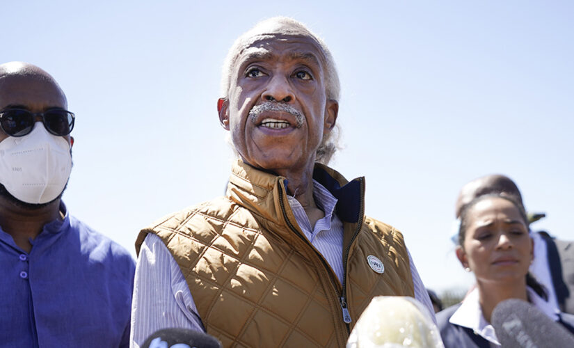Al Sharpton speech at border drowned out by protesters: ‘We don’t want his trouble’