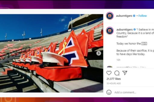 Auburn opens football season with stadium tribute to US service members killed in Afghanistan attack