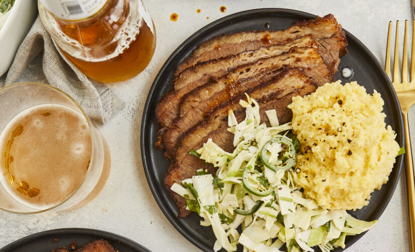 Transform barbecue brisket into cheesesteak-stuffed peppers: Try the recipe