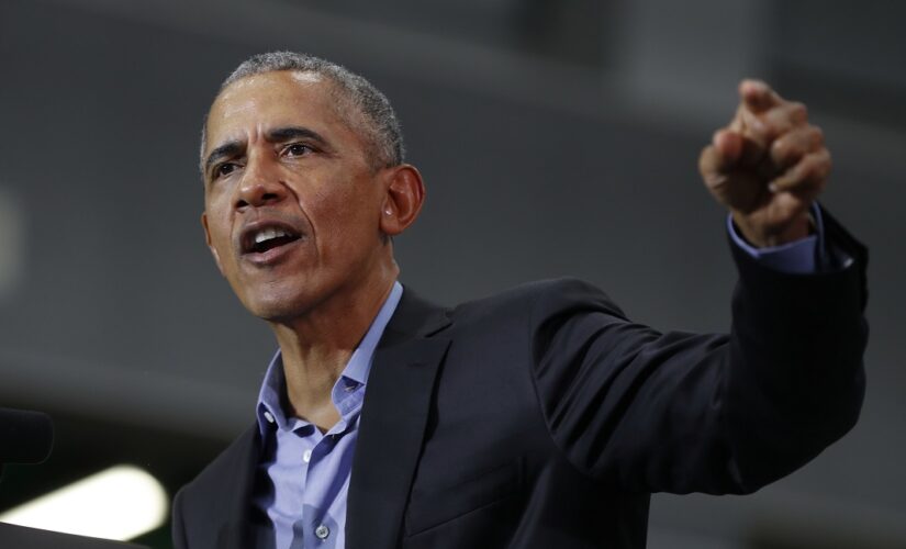 Obama wades deeply into politics, backing Newsom and touting Biden’s agenda