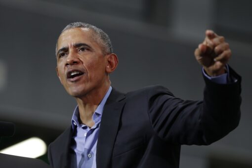Obama wades deeply into politics, backing Newsom and touting Biden’s agenda
