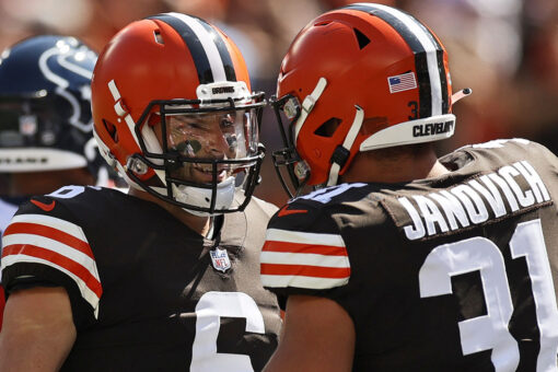 Browns’ Baker Mayfield honors fallen US service member before game