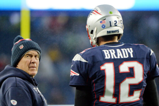 Patriots fan trolls Bill Belichick ahead of Tom Brady return with billboard outside Gillette Stadium