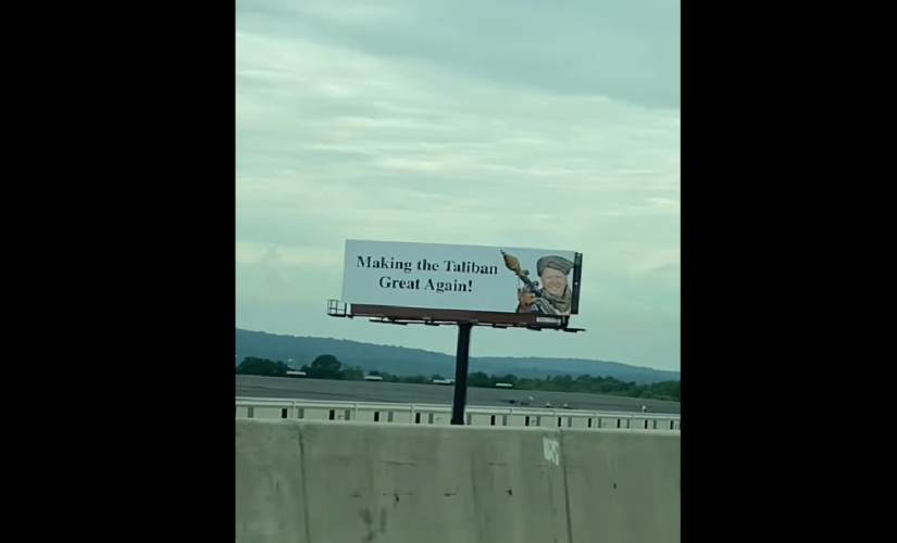 Man behind Pennsylvania billboard of Joe Biden revealed: ‘Making the Taliban Great Again’