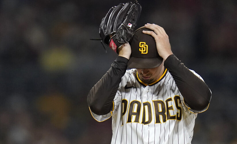Snell loses gem in 7th, Padres fall 4-0 to Adell, Angels