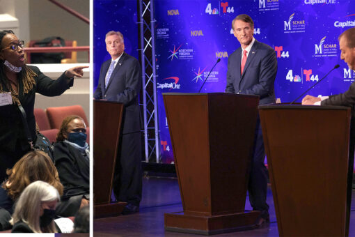 NBC’s Chuck Todd calls for security as third-party Virginia candidate disrupts McAuliffe-Youngkin debate