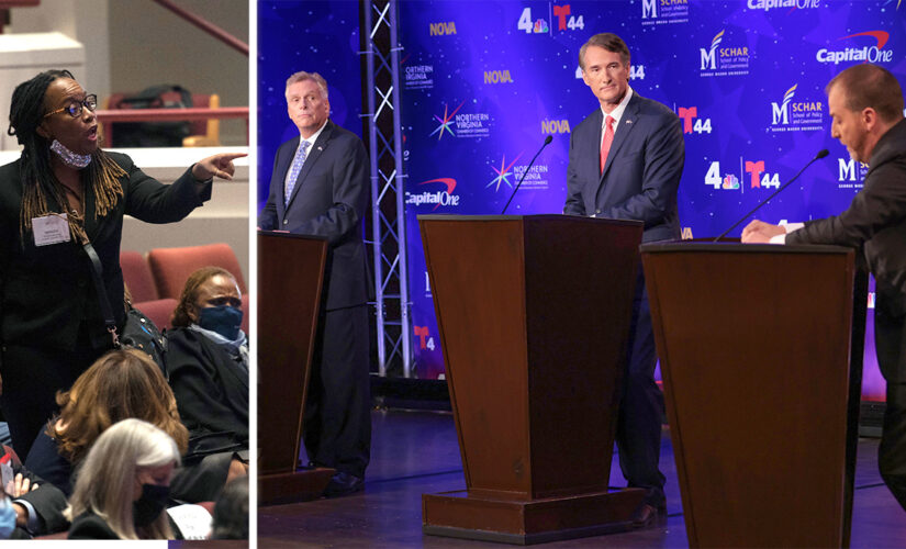 NBC’s Chuck Todd calls for security as third-party Virginia candidate disrupts McAuliffe-Youngkin debate