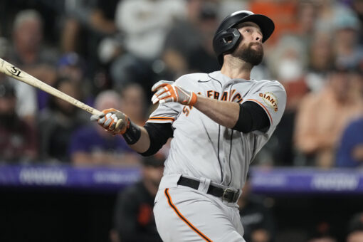 Belt homers twice, Giants top Rockies to boost NL West lead