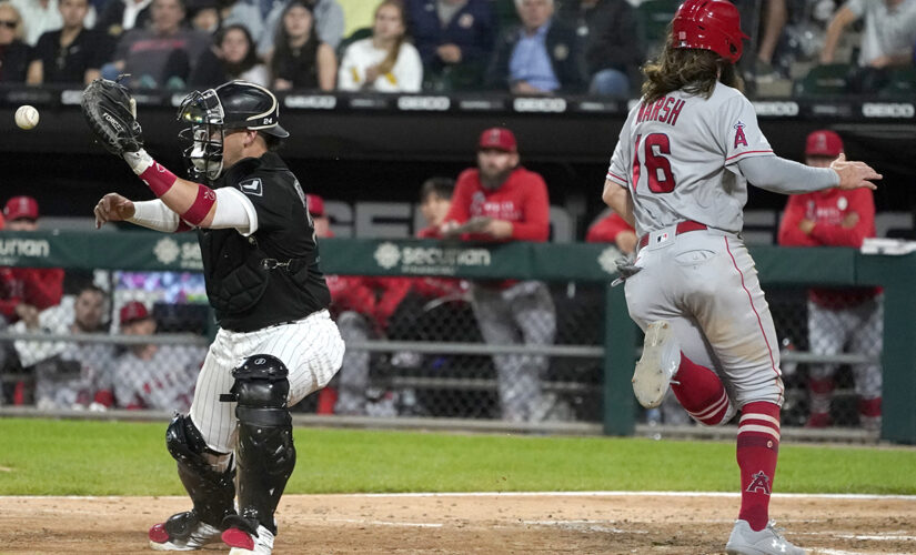 Marsh homers off Kopech in 8th, Angels top White Sox 3-2