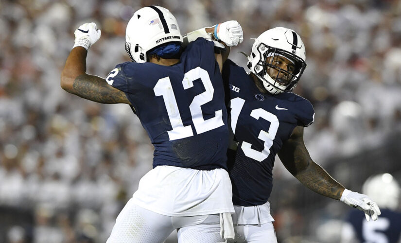 No. 10 Penn St holds on to white out No. 22 Auburn 28-20