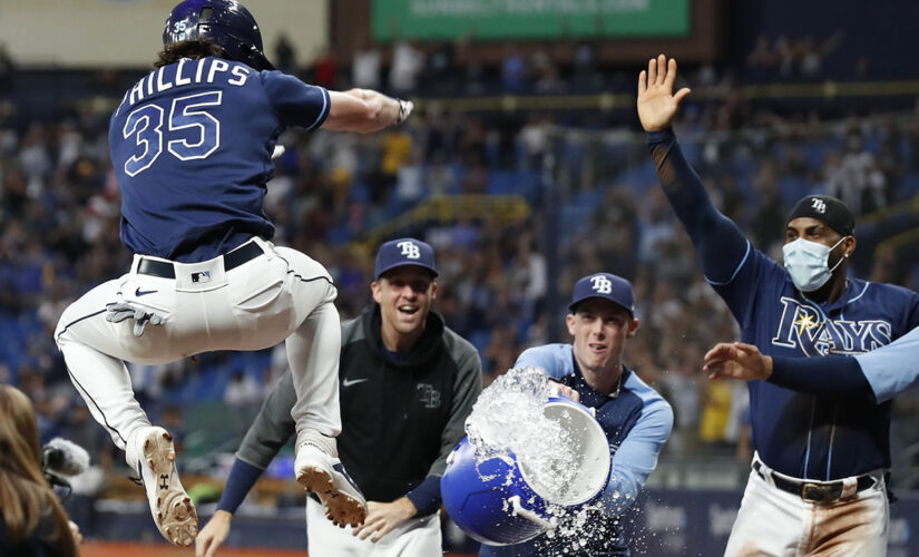 Phillips homers in 10th as Rays rally to beat Tigers 7-4