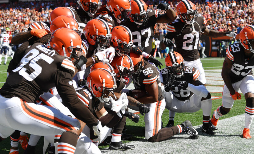 Browns fans beat up each other before home opener