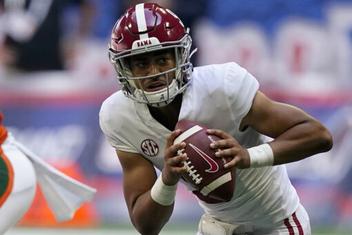 Alabama’s Bryce Young tosses 4 TDs in route of Miami, breaks record set by former greats