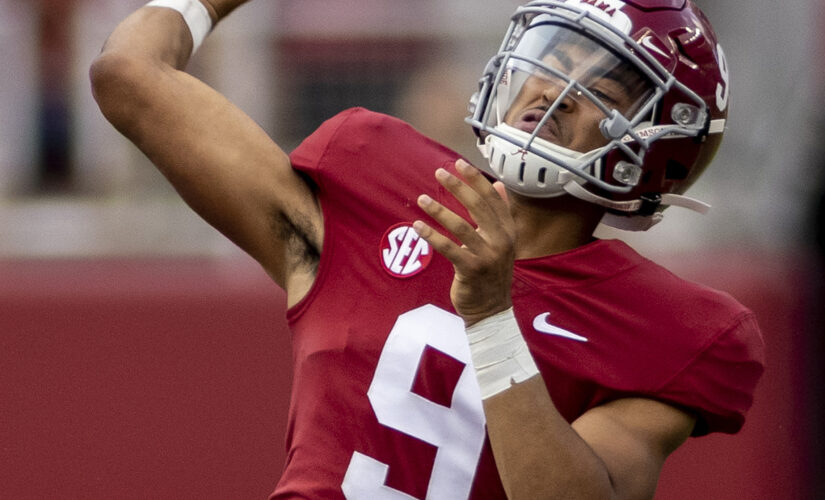 Young, McClellan lead No. 1 Alabama to 48-14 rout of Mercer